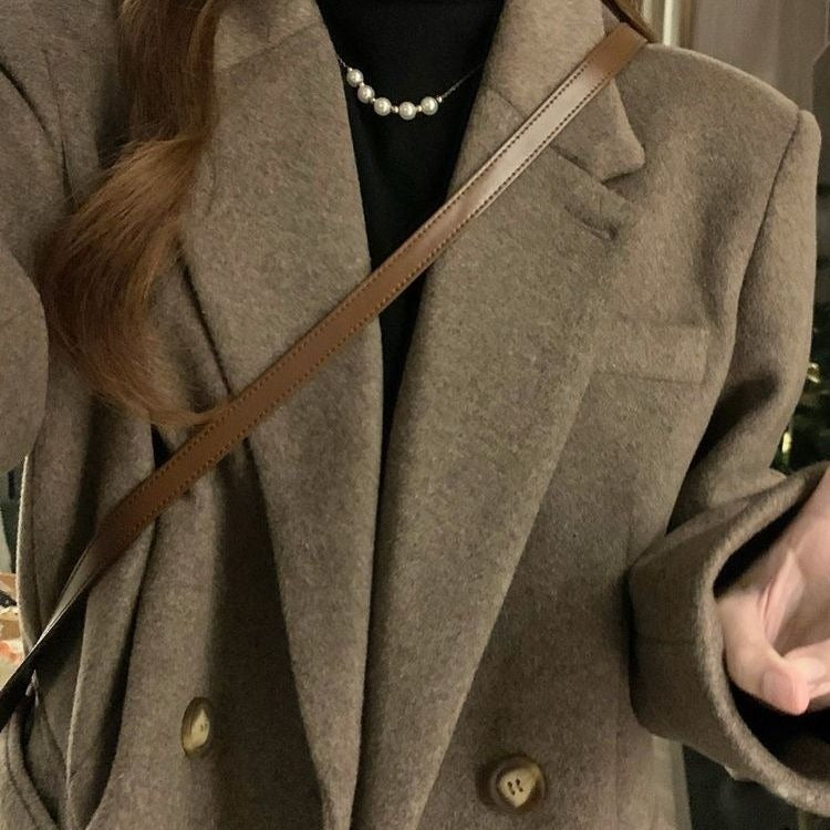 Ewelina | Oversize marynarka dwurzędowa