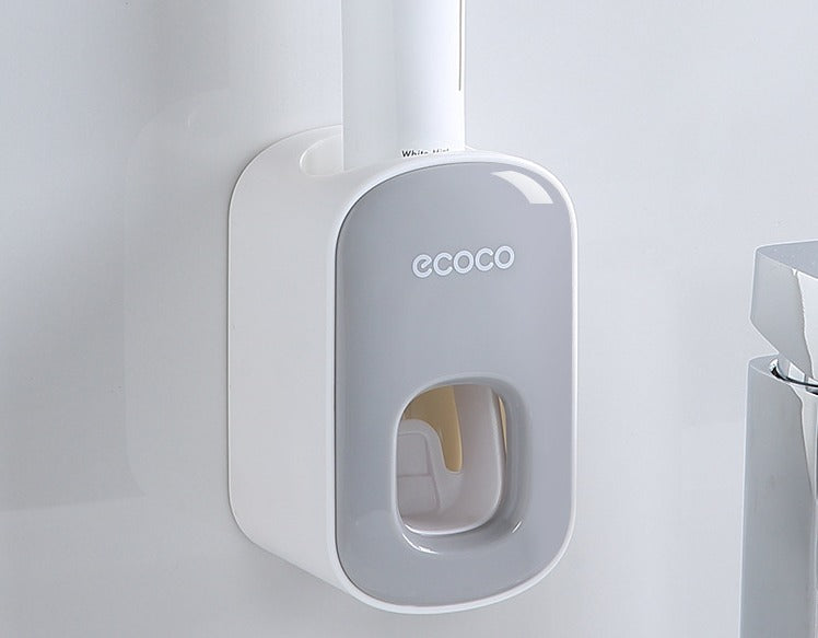 Automatyczny dozownik pasty do zębów montowany na ścianie