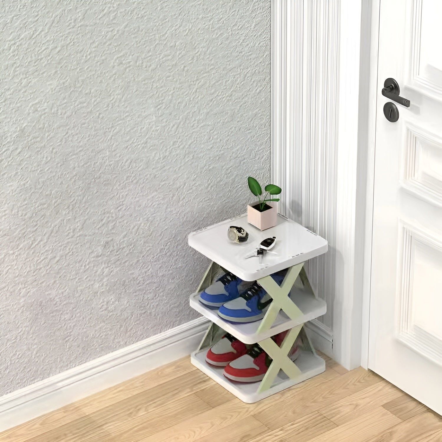 Wielofunkcyjny i składany stojak na buty - SpaceSaver 1