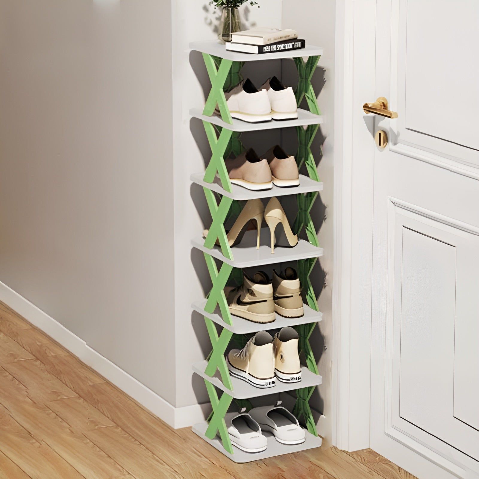 Wielofunkcyjny i składany stojak na buty - SpaceSaver 14