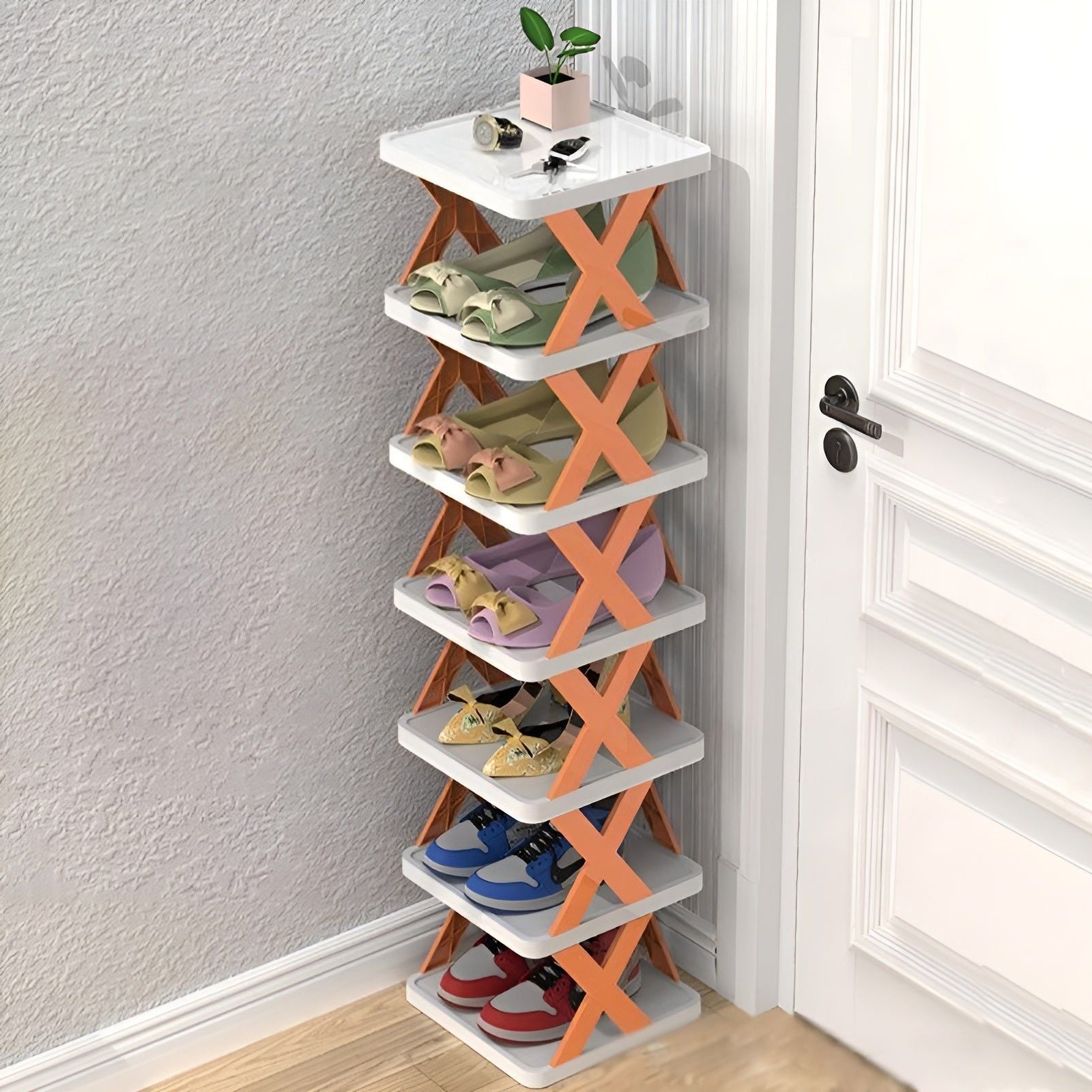 Wielofunkcyjny i składany stojak na buty - SpaceSaver 15