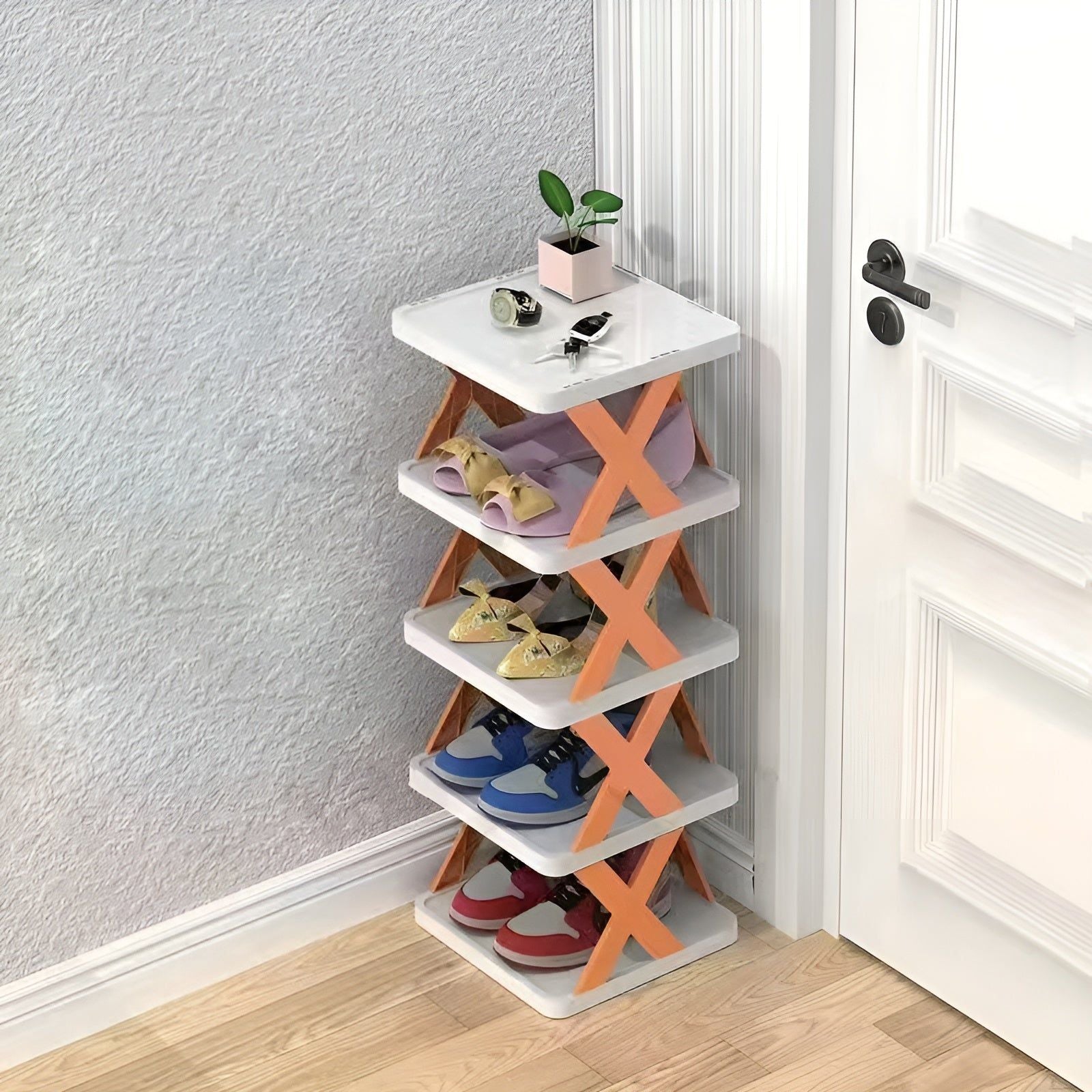 Wielofunkcyjny i składany stojak na buty - SpaceSaver 3