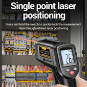 Wielofunkcyjny termometr laserowy na podczerwień 1