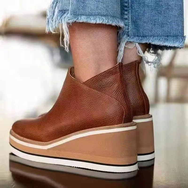 Wodoodporne buty ortopedyczne dla kobiet - elegancki styl na każdą pogodę 4