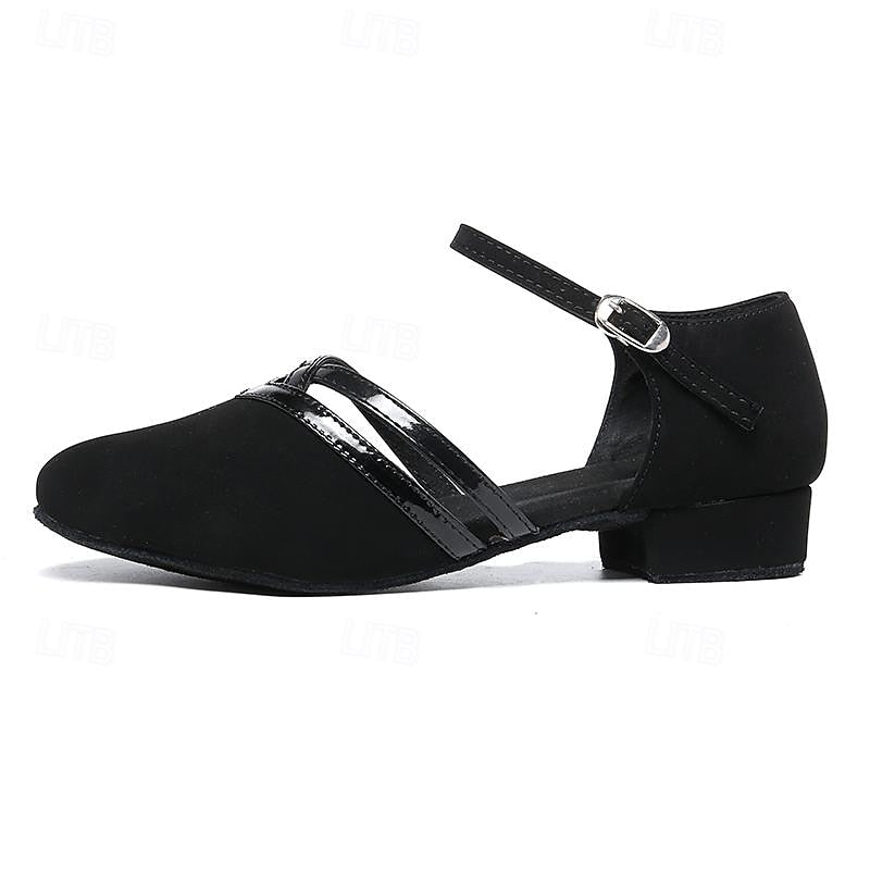 Wygodne Buty Taneczne Damskie do Tańca Towarzyskiego na Wesele - Najwygodniejsze Buty do Tańca z Regulowanym Paskiem 3