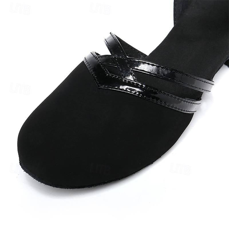 Wygodne Buty Taneczne Damskie do Tańca Towarzyskiego na Wesele - Najwygodniejsze Buty do Tańca z Regulowanym Paskiem 4