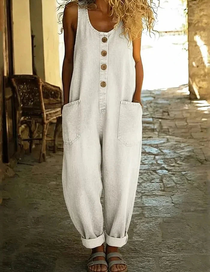 Wygodne ogrodniczki damskie w stylu vintage - idealne na co dzień 3