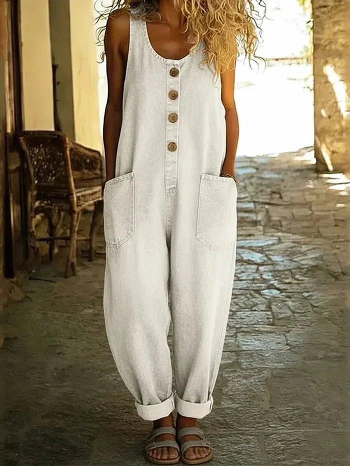 Wygodne ogrodniczki damskie w stylu vintage - idealne na co dzień 3
