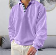 Wylder | Męski sweter casualowy | Kołnierzyk 4