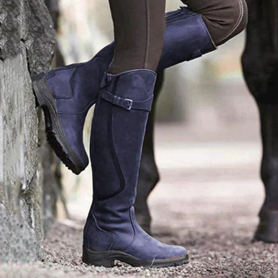 Wysokie, wodoodporne buty damskie | Wygodne 2