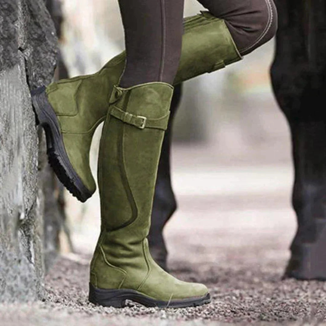 Wysokie, wodoodporne buty damskie | Wygodne 3