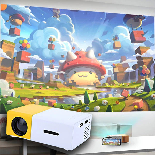 Wysokiej jakości mini projektor kina domowego HD 2