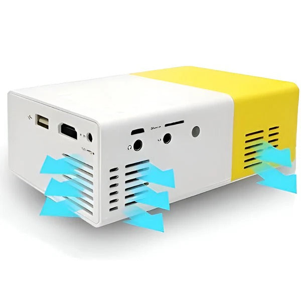 Wysokiej jakości mini projektor kina domowego HD 4