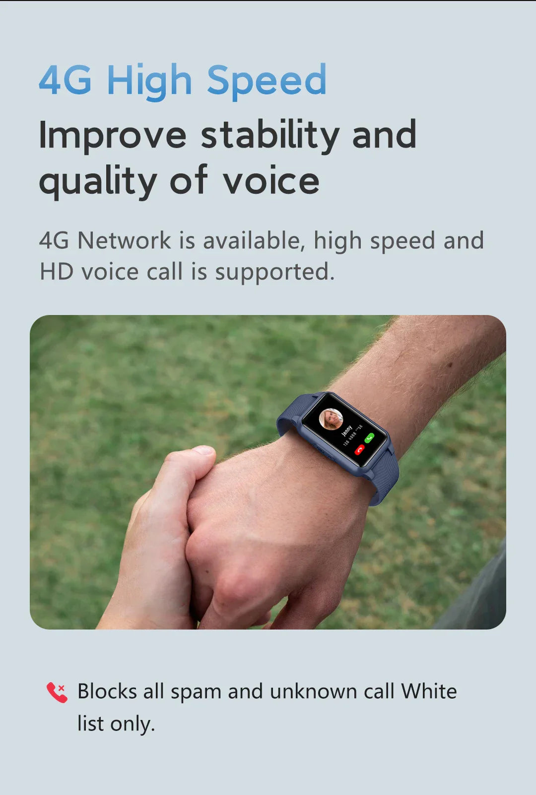 Zegarek z czujnikiem upadku dla seniorów – alarm medyczny 4G z GPS i SOS Smartwatch 3