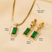 Zestaw biżuterii w kolorze złota – Elegancka i ponadczasowa kolekcja 4