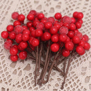 Złota Elegancja | Zestaw bukietów choinkowych do dekoracji świątecznych 4