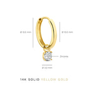 Złote Kolczyki z Efektownymi Kamieniami – Elegancka Biżuteria na Co Dzień i Na Specjalne Okazje 5