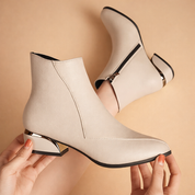 Phoebe | Damskie Eleganckie Minimalistyczne Botki
