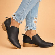 Zofia | Damskie Eleganckie Botki Wsuwane