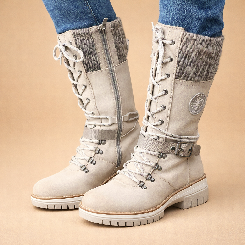 european-model-lace-up-mid-calf-boots-side-zip-chunky-sole-studio-pose.png