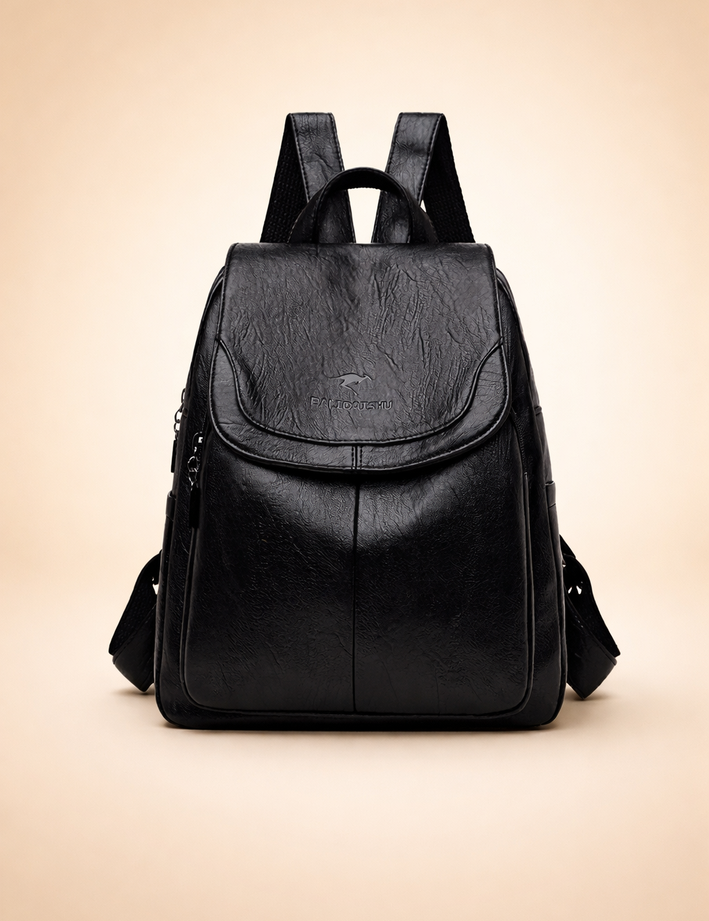 Stylowy plecak antykradzieżowy dla kobiet. Wszechstronny design. Wytrzymały materiał.