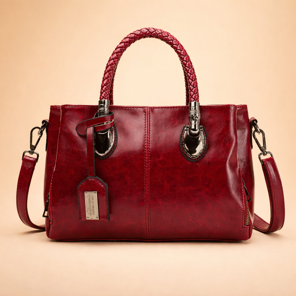 Stylowa, pojemna torebka damska Elegancka, najwyższej jakości