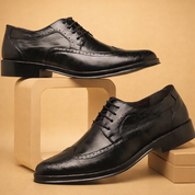 Men’s elegant lace-up footwear with classic shape and refined detailing for everyday formal and smart casual wear