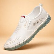 Men’s slip-on everyday shoes with ergonomic shape and flexible sole, designed for comfortable daily walking