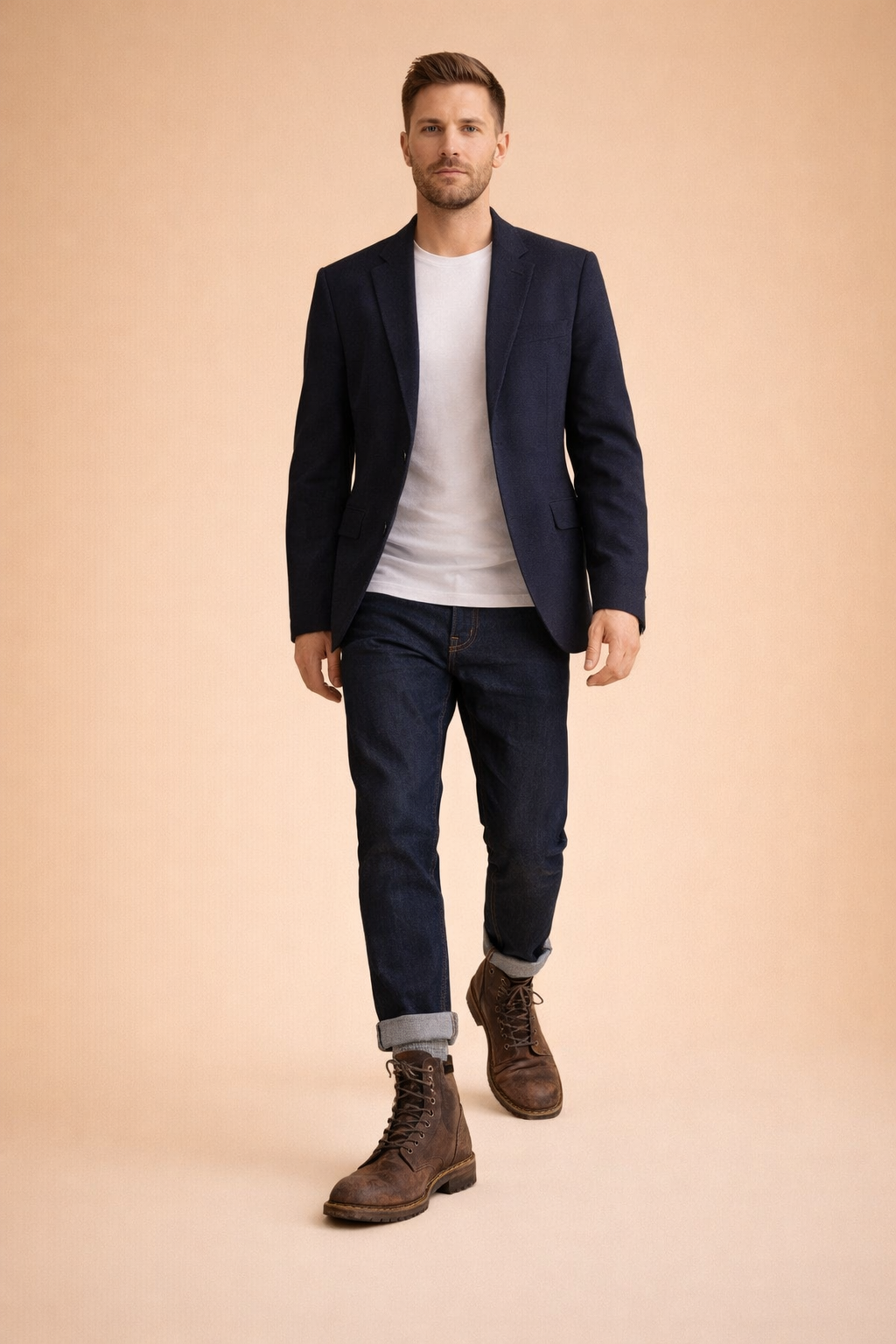 Sylwan | Męskie sznurowane buty w stylu heritage do codziennego noszenia