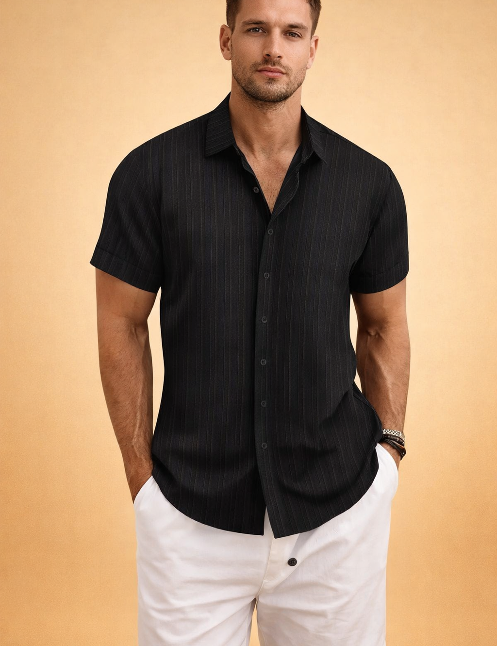 Michał | Męska koszulka z krótkim rękawem