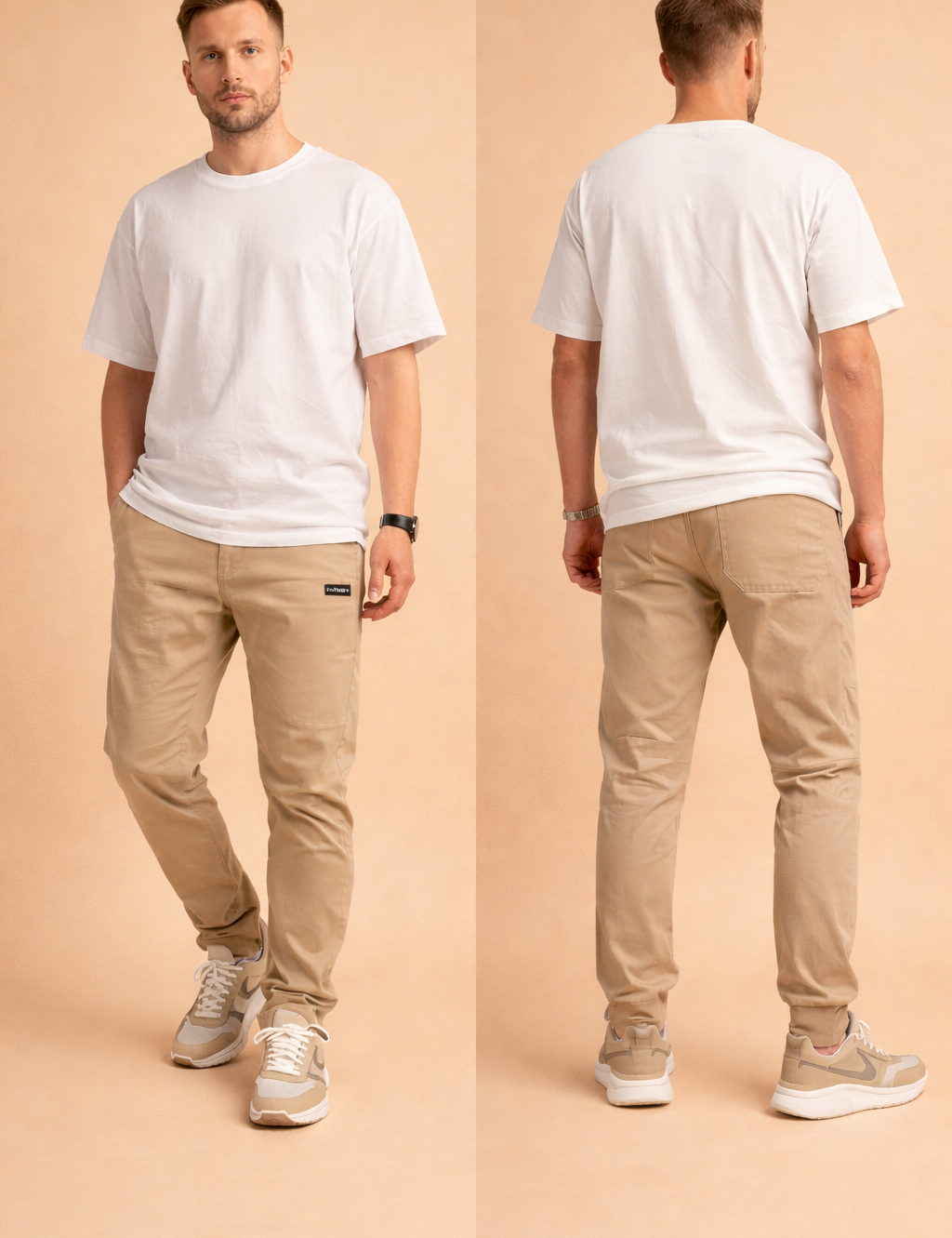 Ariel | Nowoczesne Spodnie Utility Slim