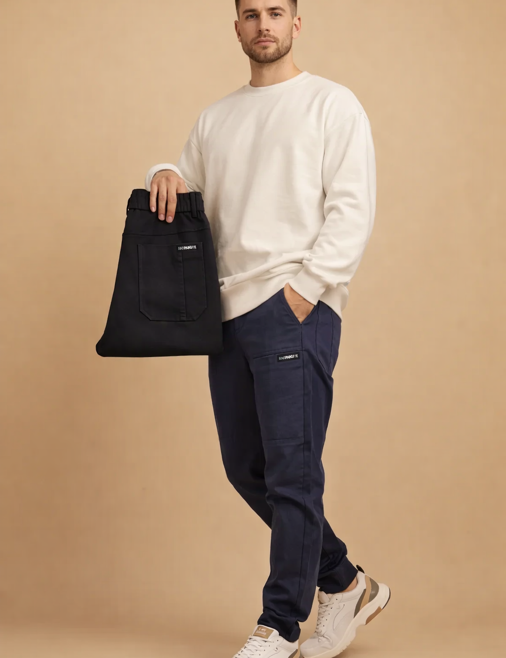 Ariel | Nowoczesne Spodnie Utility Slim