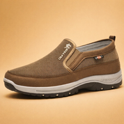Men’s slip-on walking shoes with cushioned sole and supportive everyday design