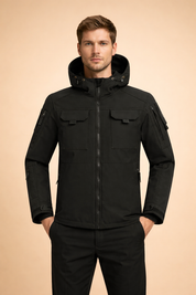 Robert | Męska Kurtka Softshell z Kapturem