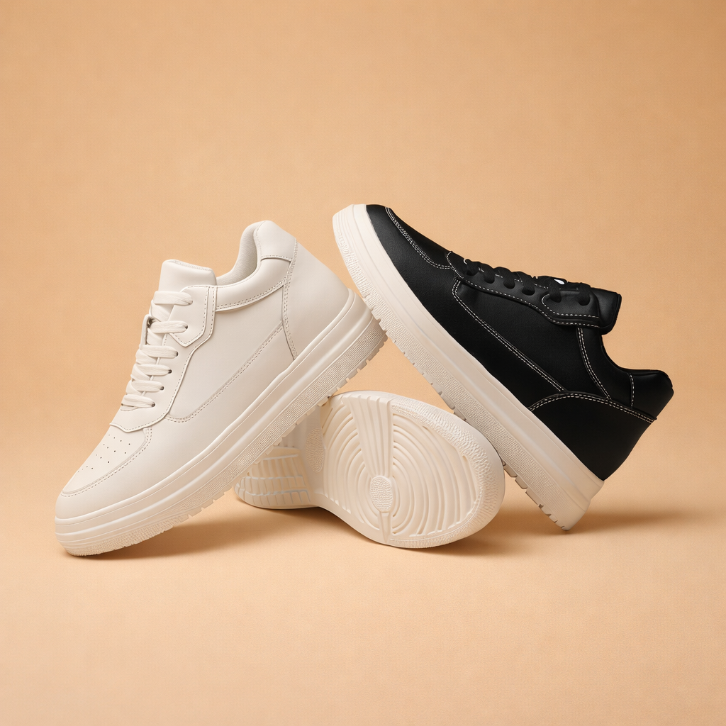 Lucjan | Miejskie niskie sneakersy o codziennym komforcie