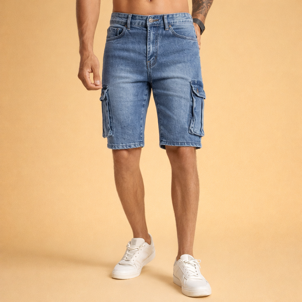 Grzegorz | MĘSKIE SPODNIE Utility Cargo Shorts