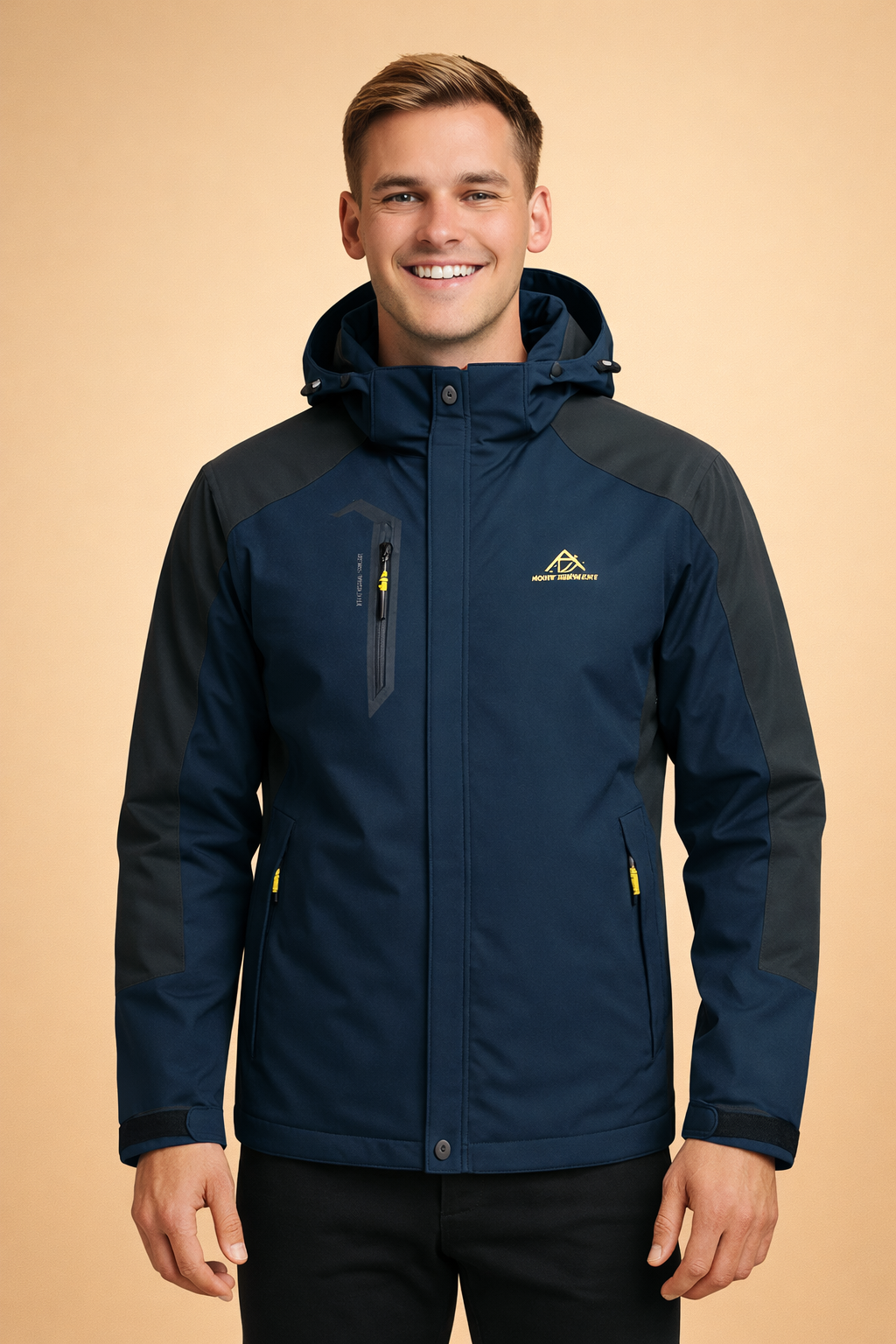 Robert | Męska aktywna bluza z kapturem do codziennego i outdoorowego użytku