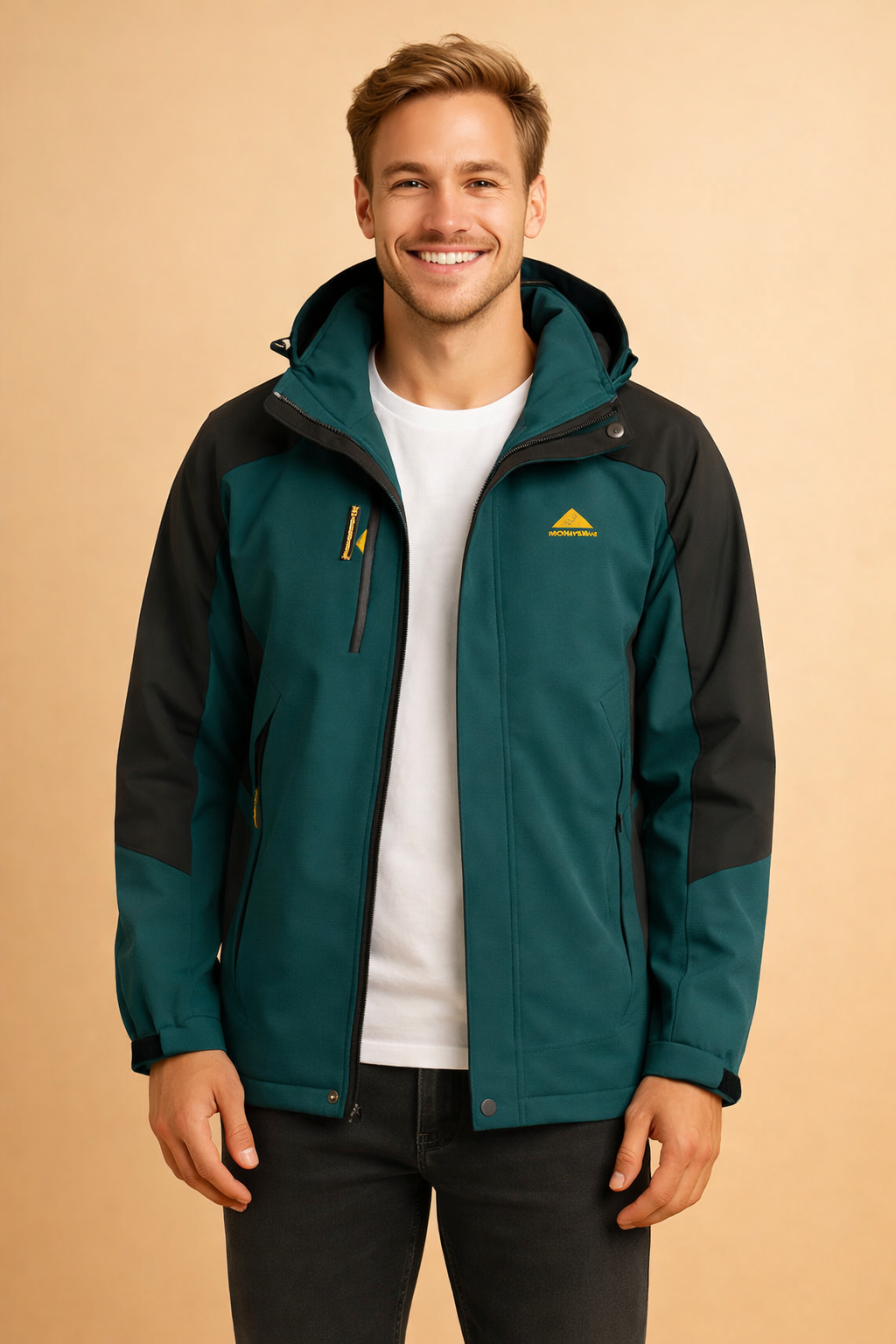 Robert | Męska aktywna bluza z kapturem do codziennego i outdoorowego użytku