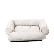 Sofa dla psa z tapicerką