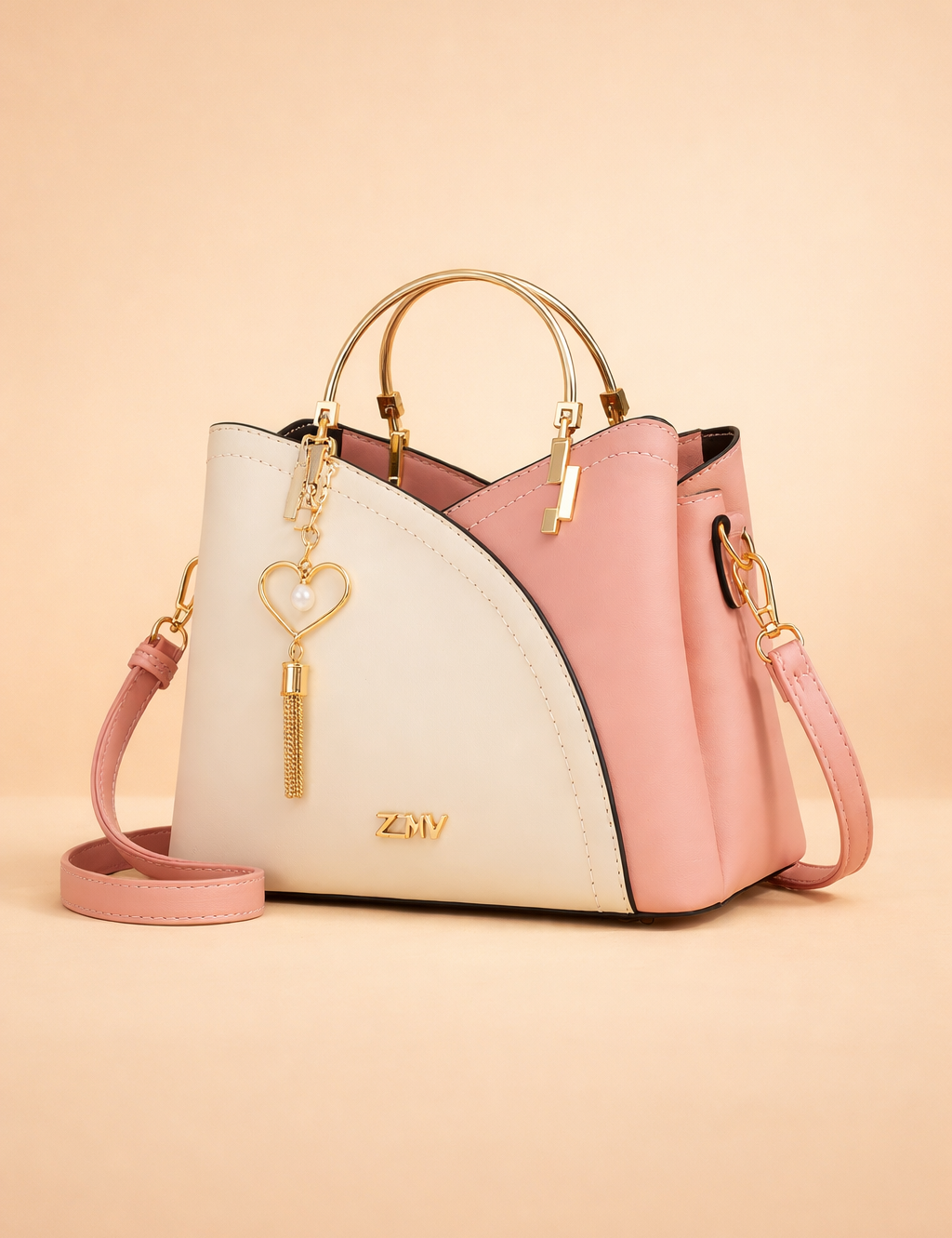 Elegancka damska torba na ramię ze stylowej skóry