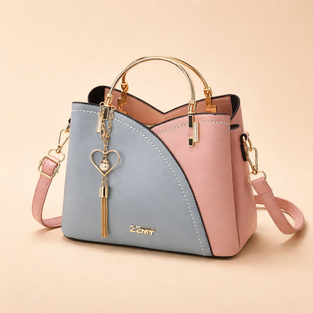 Elegancka damska torba na ramię ze stylowej skóry