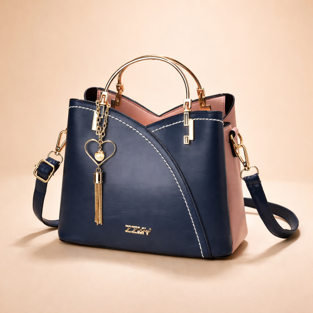 Elegancka damska torba na ramię ze stylowej skóry