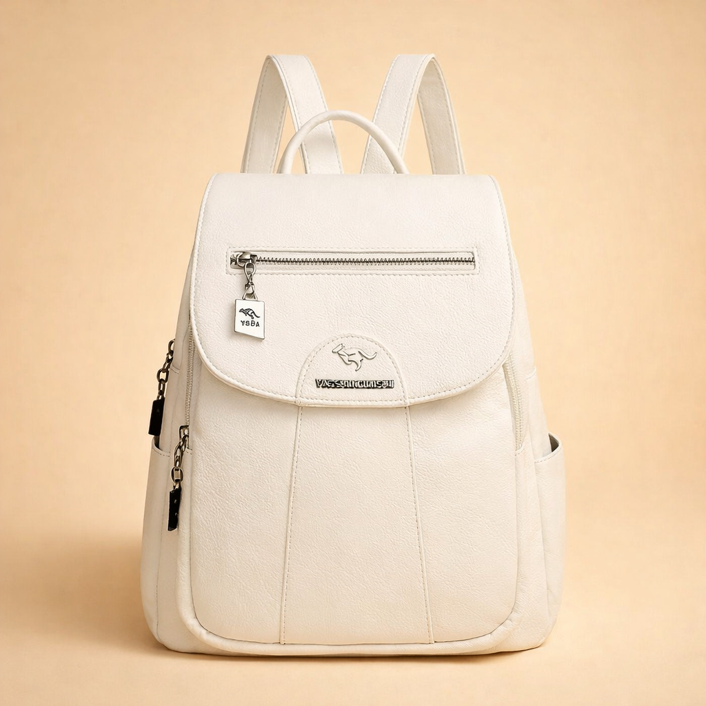 Elegancki plecak damski, wykonany z trwałej tkaniny premium