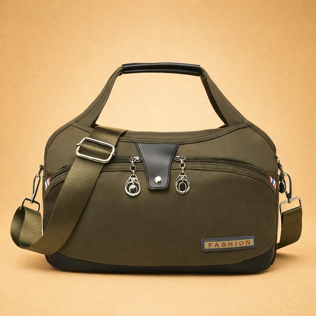 Elegancka damska torebka antykradzieżowa Stylowa mieszanka poliestru