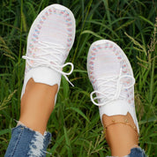 Oddychające, wsuwane trampki damskie – lekkie i stylowe buty do chodzenia