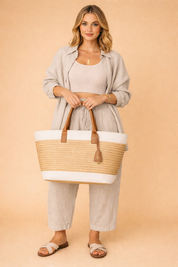 Bianka | Casualowo-Elegancki Komplet Damski o Swobodnym Kroju