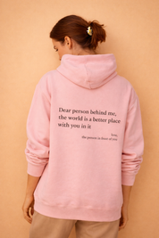 Ciepła bluza z kapturem unisex z nadrukiem | Długi rękaw